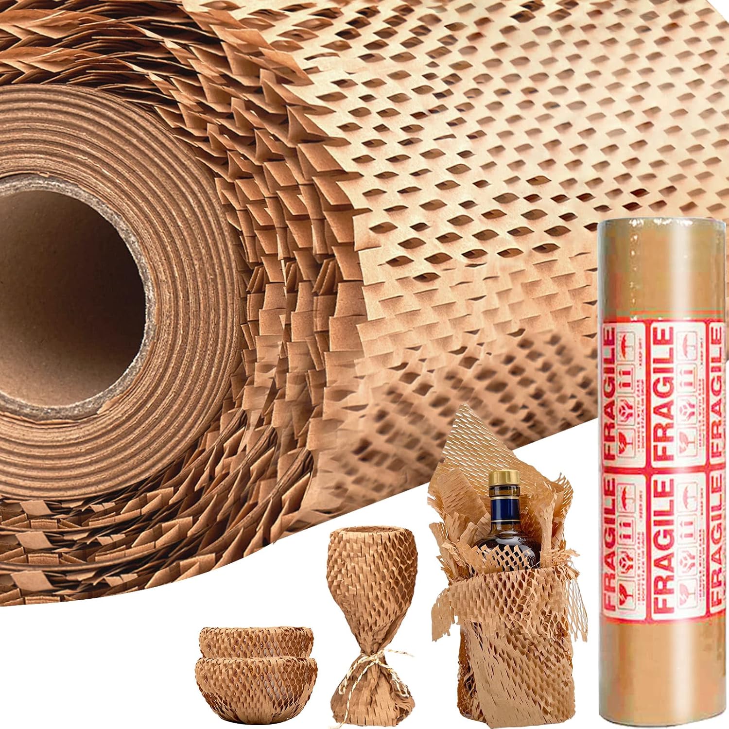 TDZWIN Packing Paper, 15"x 400' Eco Friendly