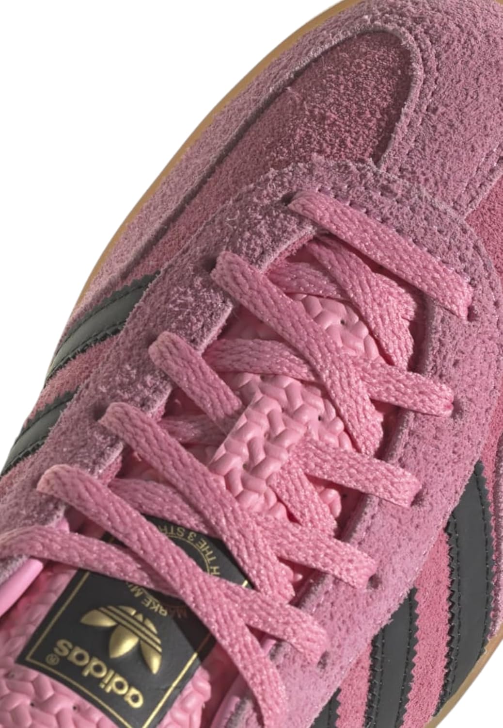 adidas Women's Gazelle Sneakers, Bliss Pink/Core Black/Collegiate Purple, Size 7 - Image 5