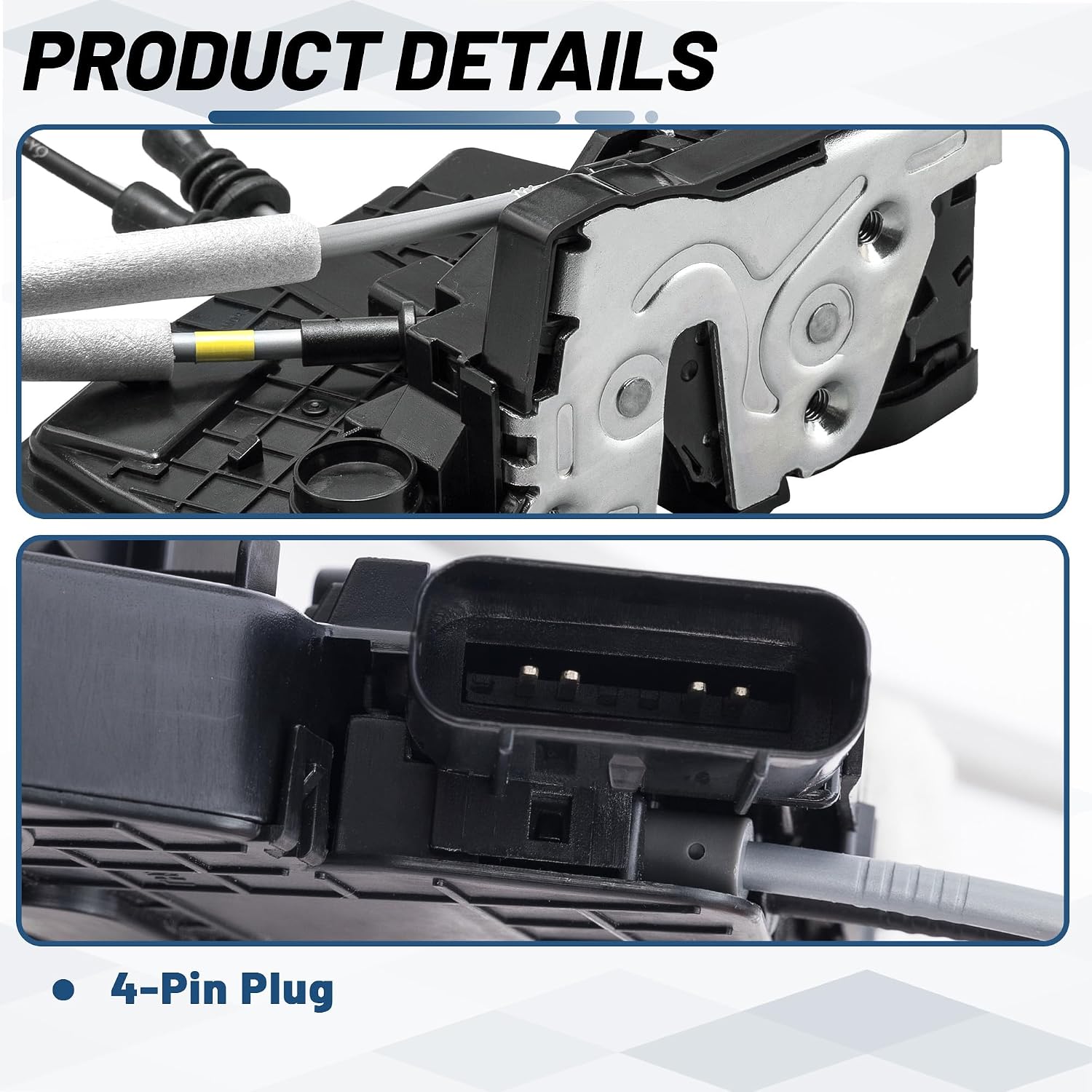 KELOKE Door Latch Lock Actuator Compatible with Hyundai Elantra 2017 2018 2019 2020, Rear Right Passenger Side, Replace# 81420-F2000 81420F2000