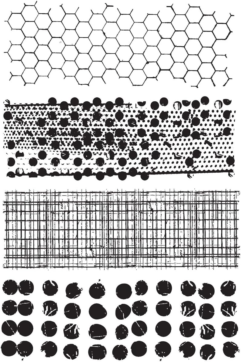 Stampers Anonymous Tim Holtz Cling Stamps 7"X8.5", Mixed Media