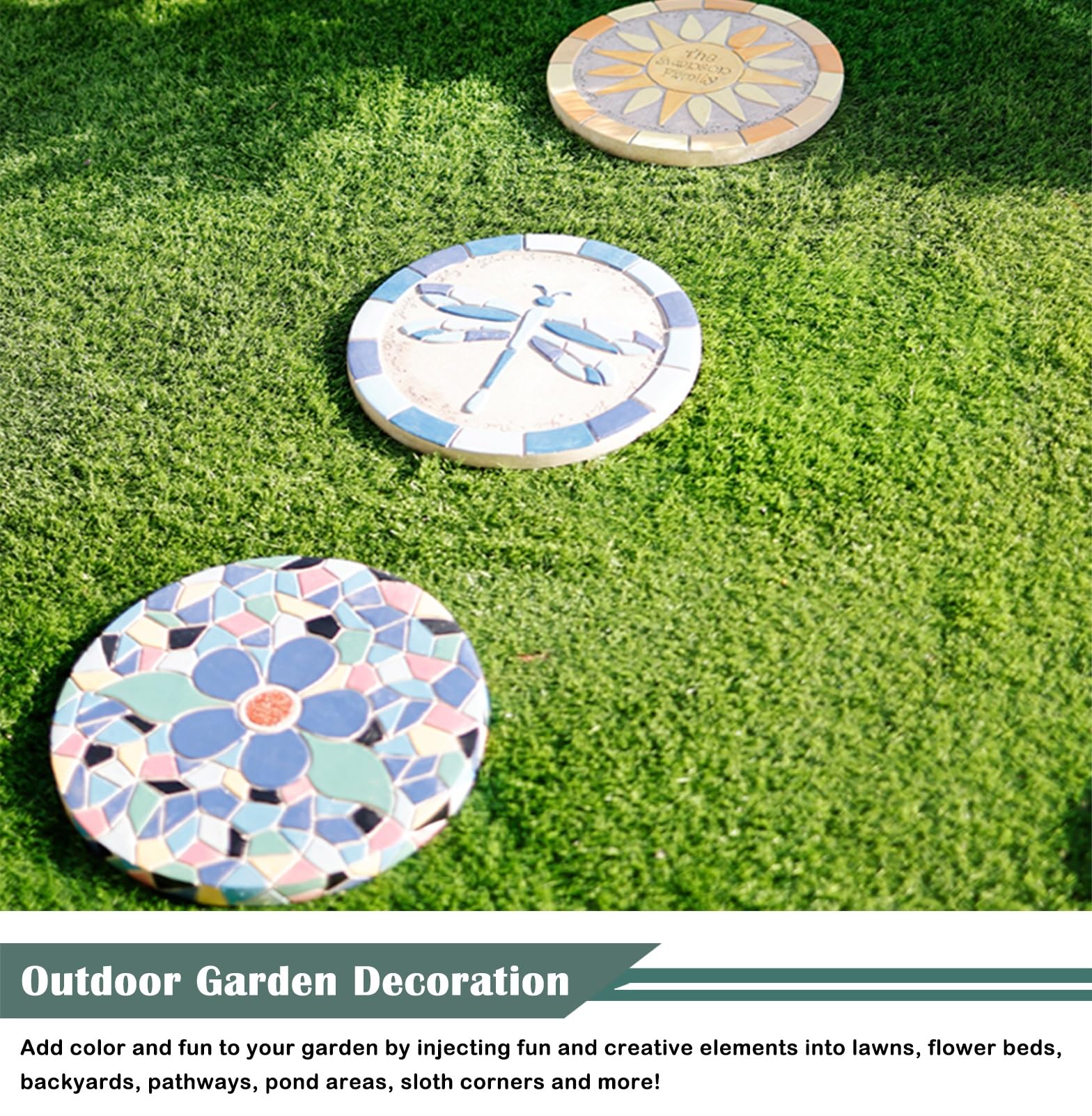 Outdoor Garden Stepping Stones 