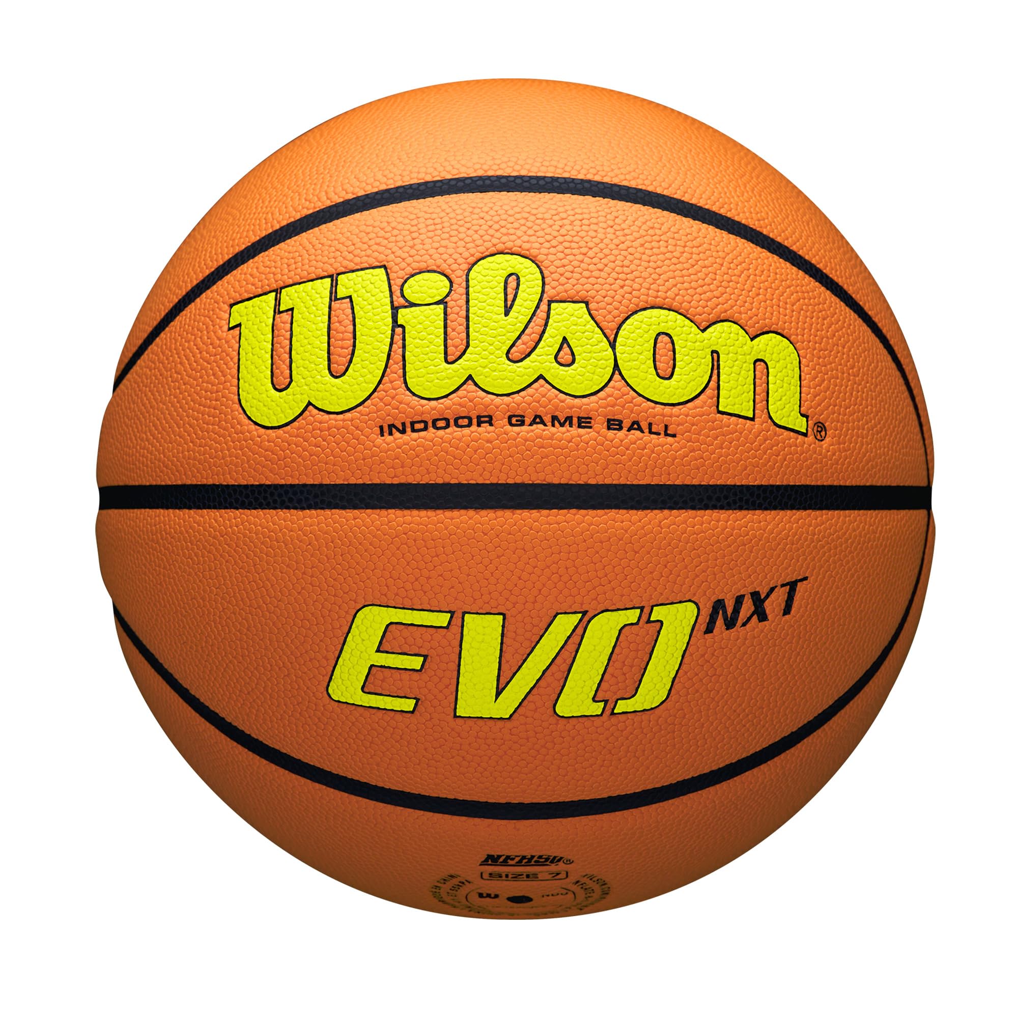 Amazon | WILSON NCAA Evo NXT 公式インドアゲームバスケットボール