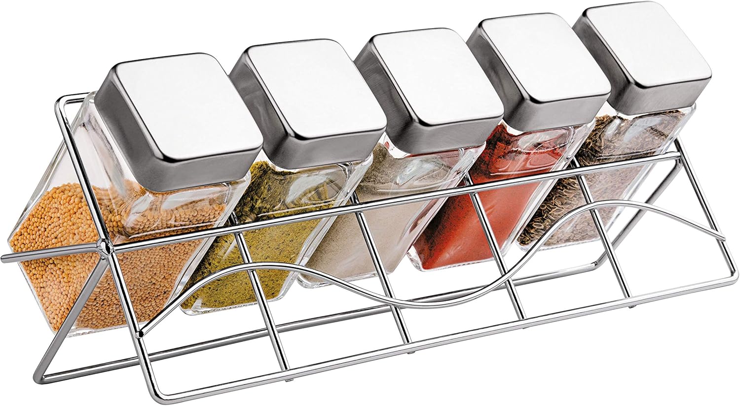 achadinhos para cozinha - Porta temperos empilháveis para cozinha