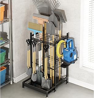 GILLAS Garden Tool Organizer with Hooks
