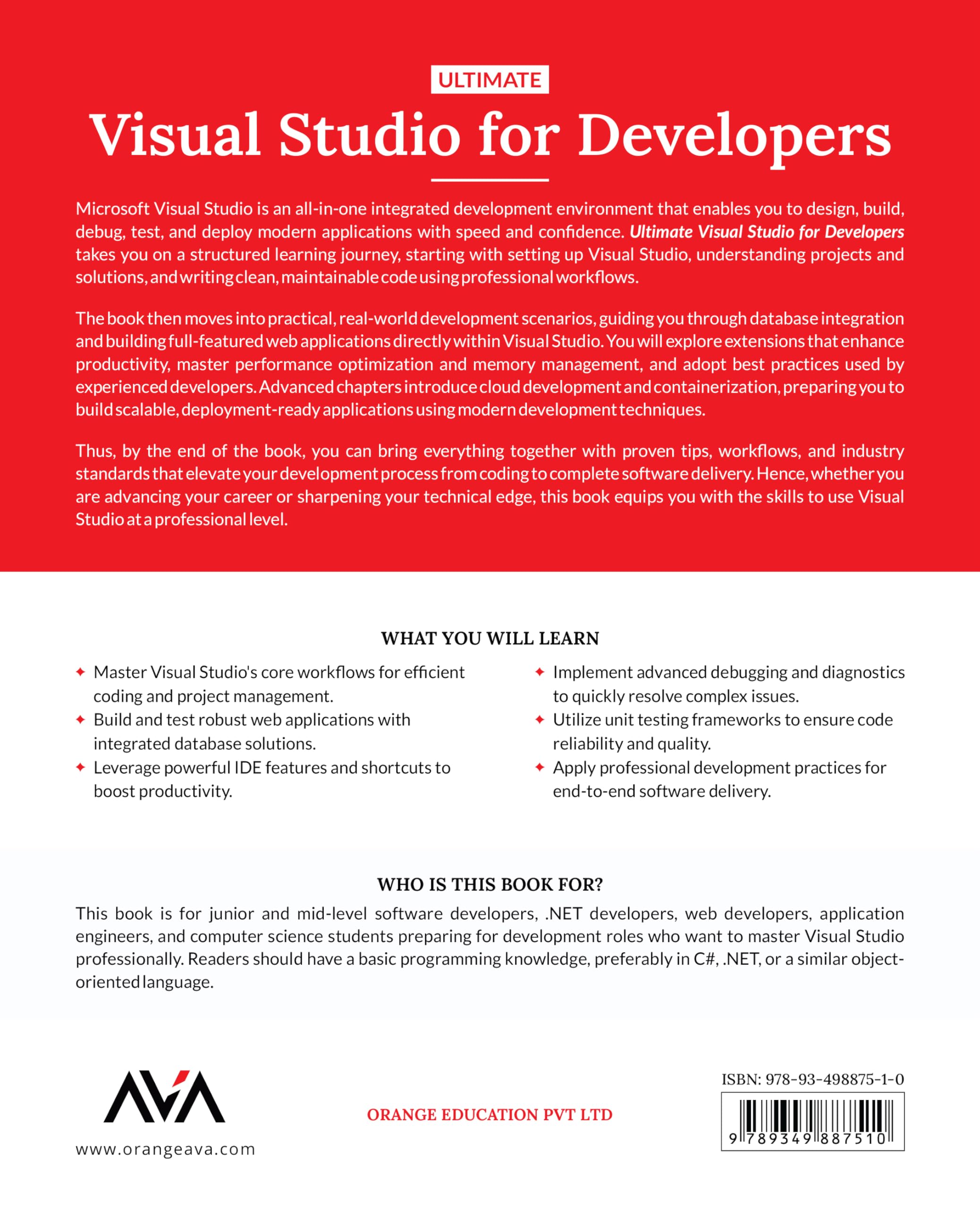Ultimate Visual Studio for Developers: A Practical Guide to Modern Visual Studio Development (English Edition)