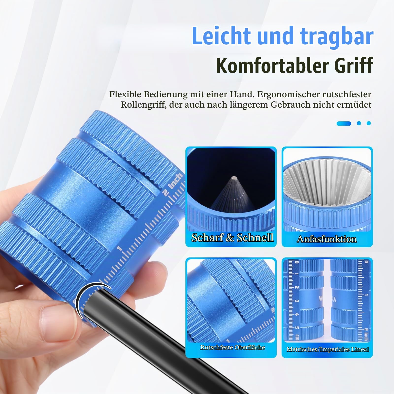 Rohrentgrater Innen & Außen (6-42mm) | HSS Klingen & Edelstahl Rohrfräser