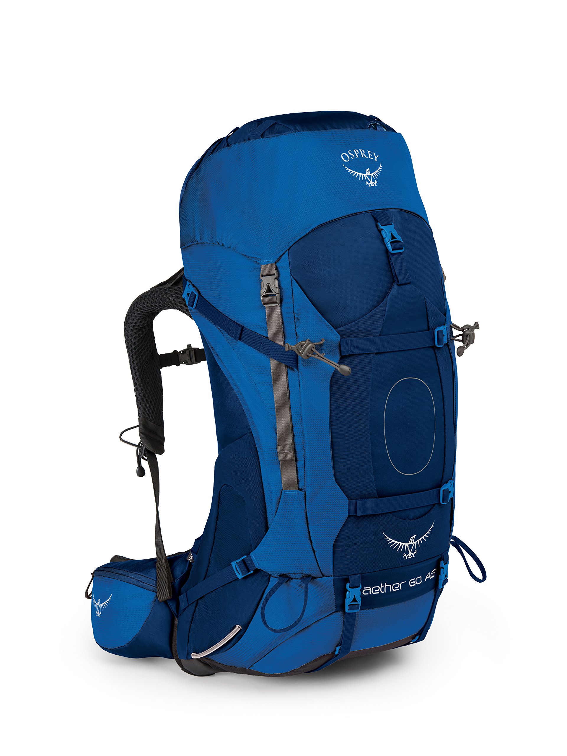 Osprey aether 60 AG バックパック Osprey Packs Osprey Aether Ag 60 Backpack, Neptune Blue, Md