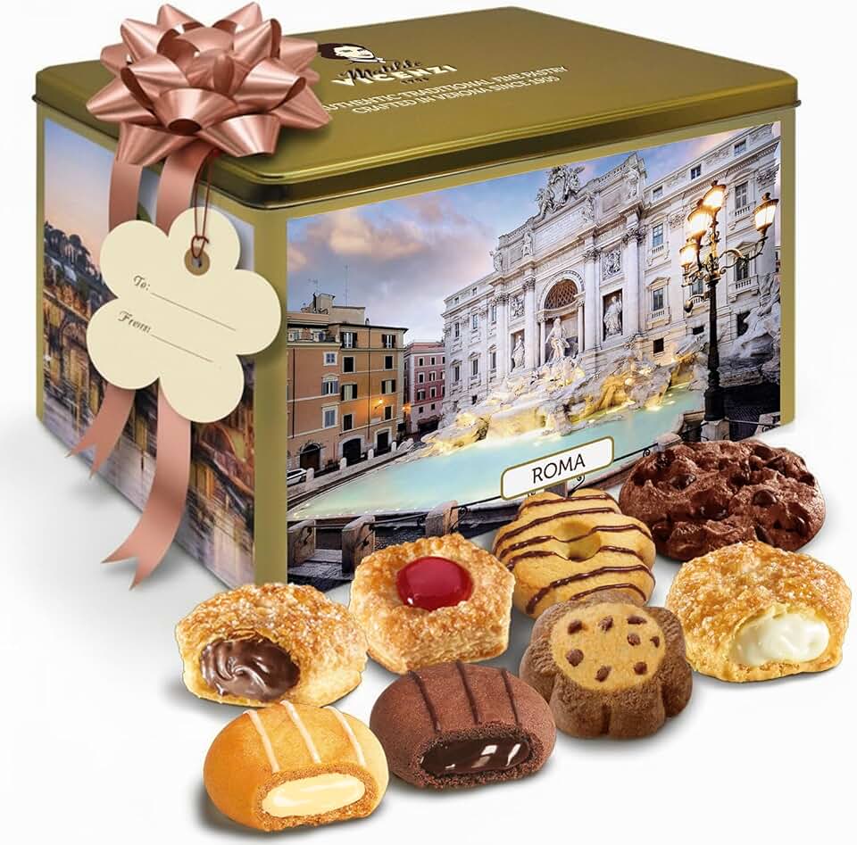 Matilde Vicenzi Roma Italian Pastry Gift Tin