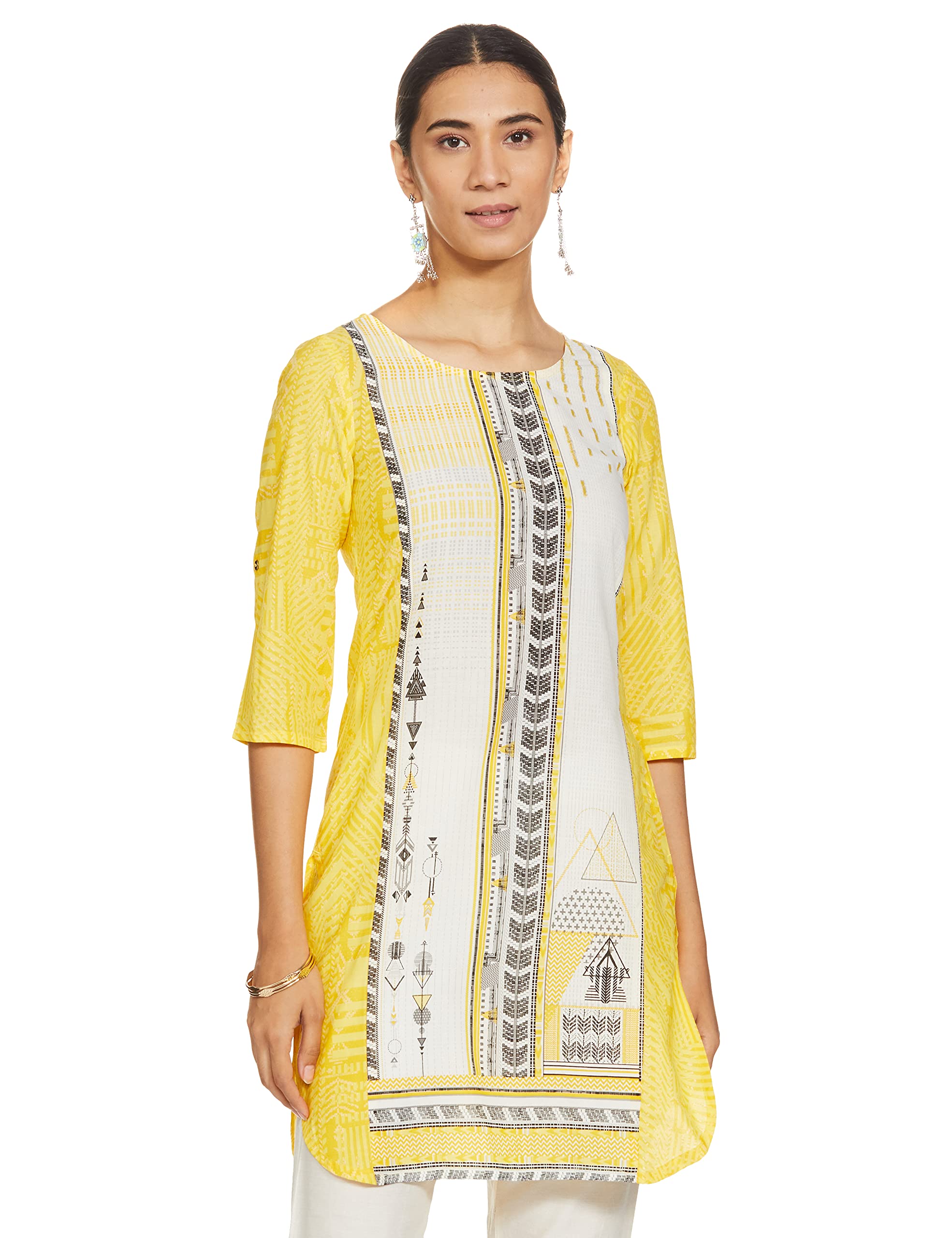 Aurelia Women's Cotton Straight Kurta