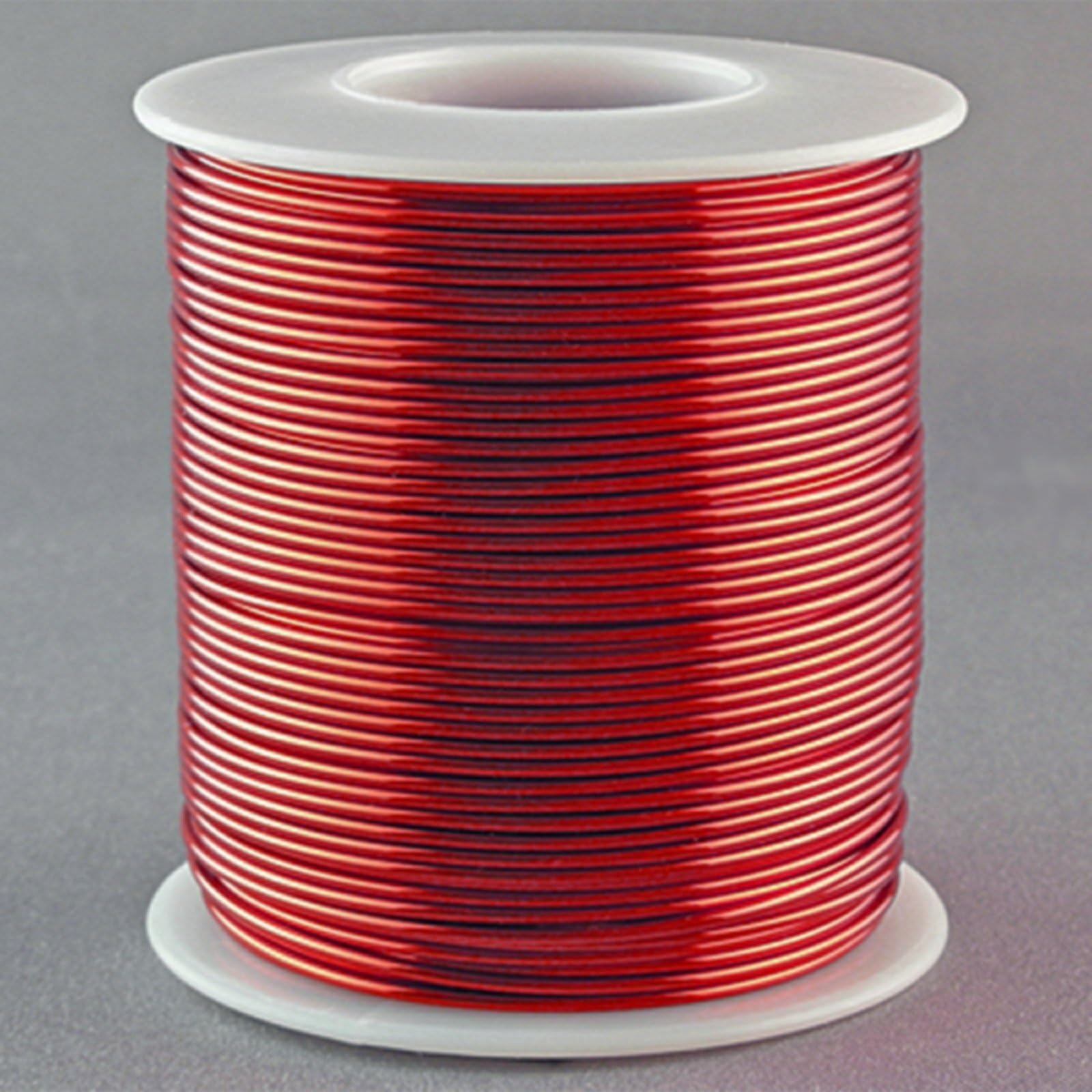 Magnet Wire 14 Gauge AWG Enameled Copper 80 Feet Coil Winding & Crafts 1Lb Red