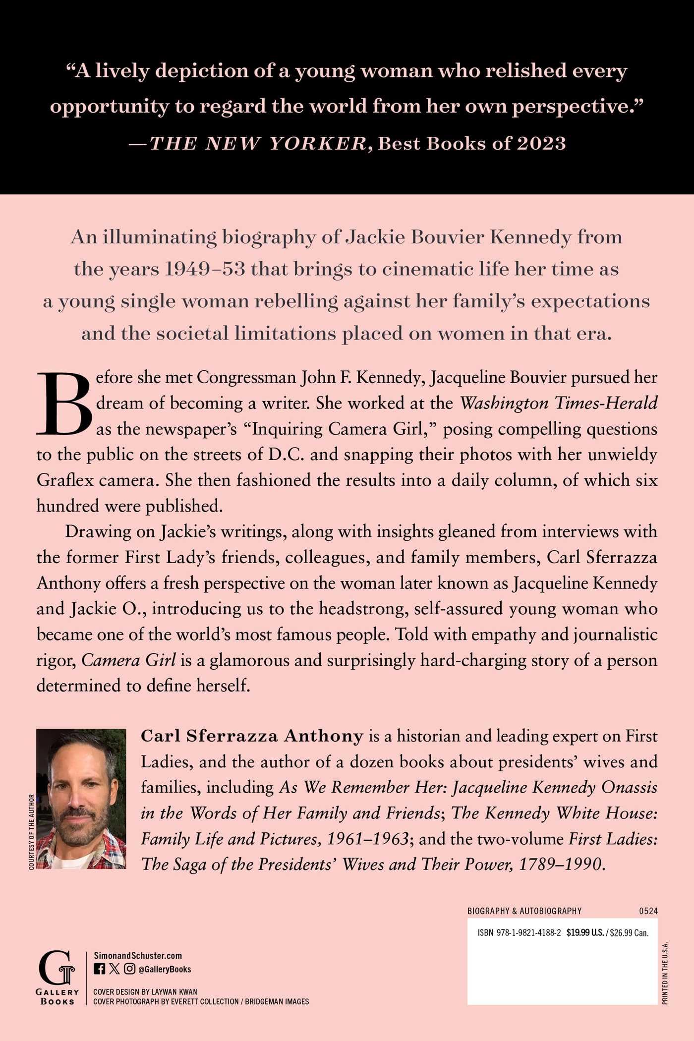 Camera Girl: The Coming of Age of Jackie Bouvier Kennedy — Amazon image 2