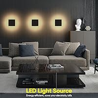 Vista 7 de Lámpara de Pared LED para Exteriores Luz de Porche Moderna Luz de Patio para Casa Aplique de Pared Exterior de Aluminio Impermeable Luces de Porche