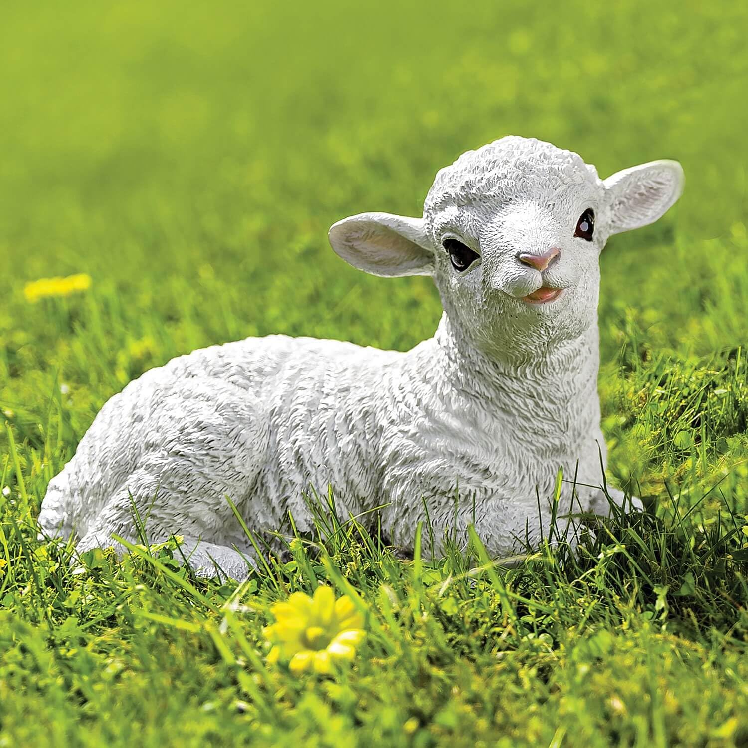 Coopers of Stortford Lamb Spring Easter Garden Outdoor Ornament (Lottie Lamb)