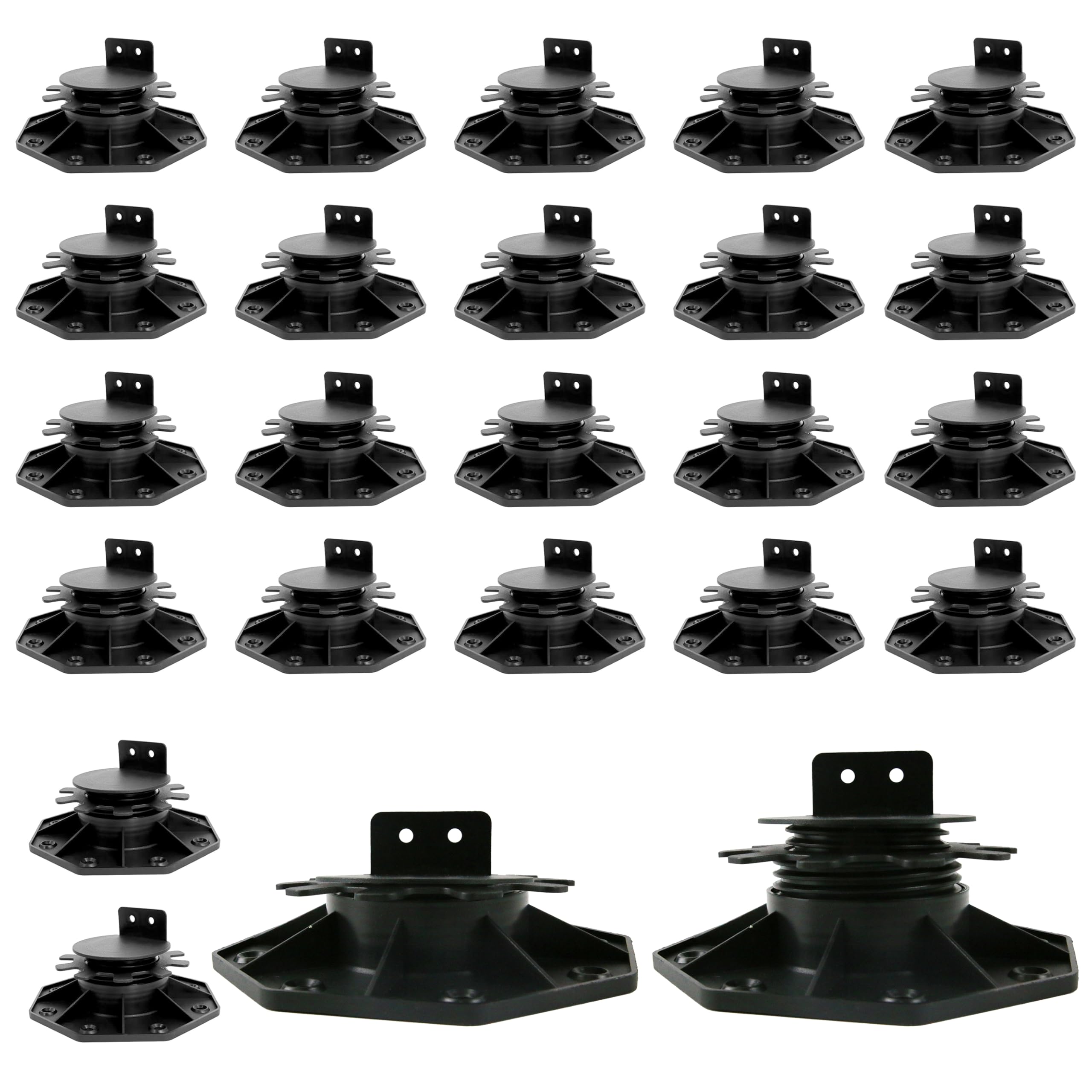 Amazon.com: Goldshire 24Pack Adjustable Deck Support Pedestal