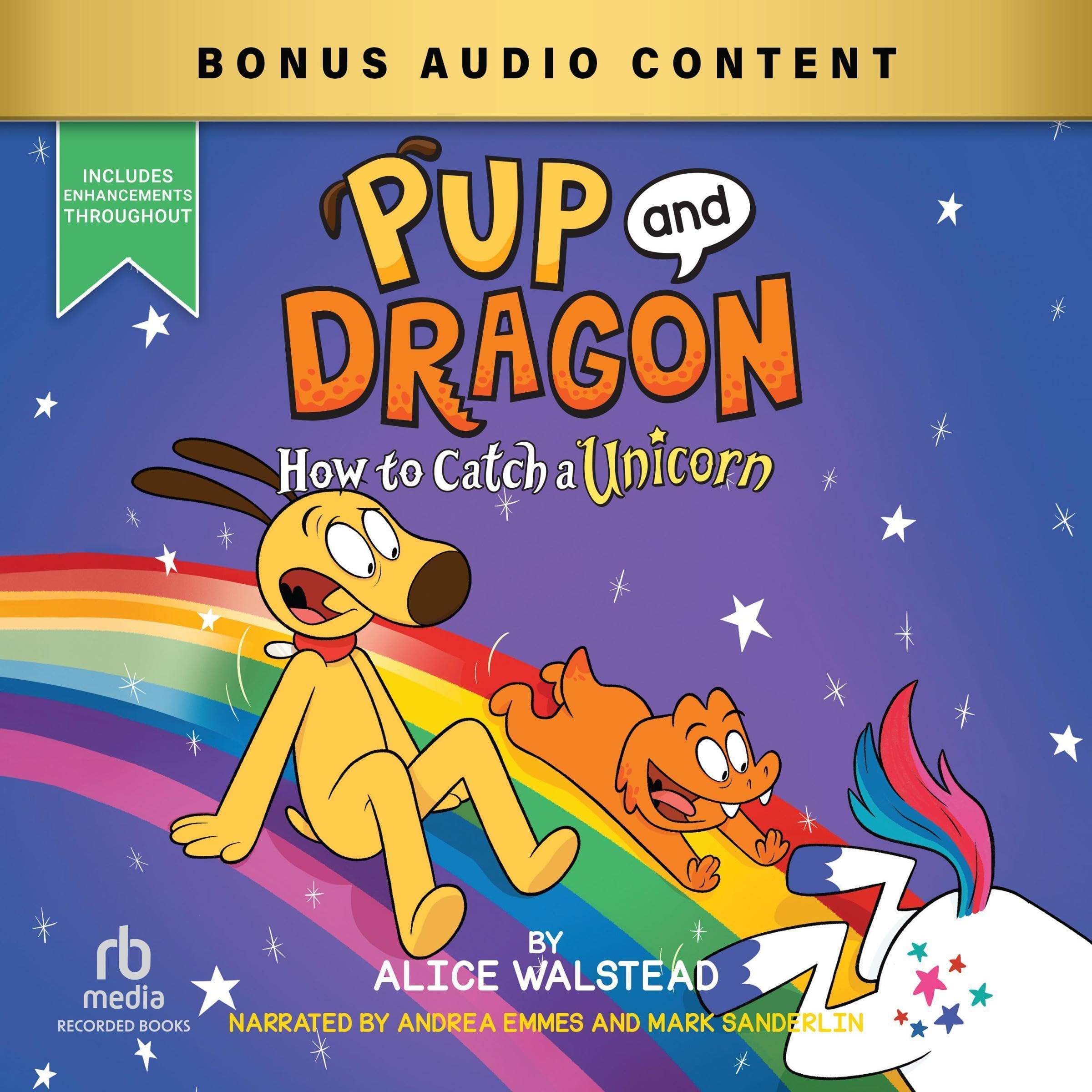 Cover art for Pup and Dragon: How to Catch a Unicorn
