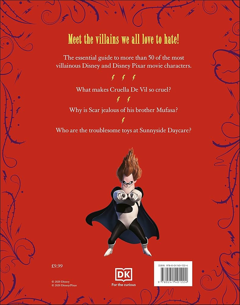 激レア「THE DISNEY VILLAIN」コレクタブルブック　本 Disney Classics 3 Wicked Villains 洋書 多読 - メルカリ