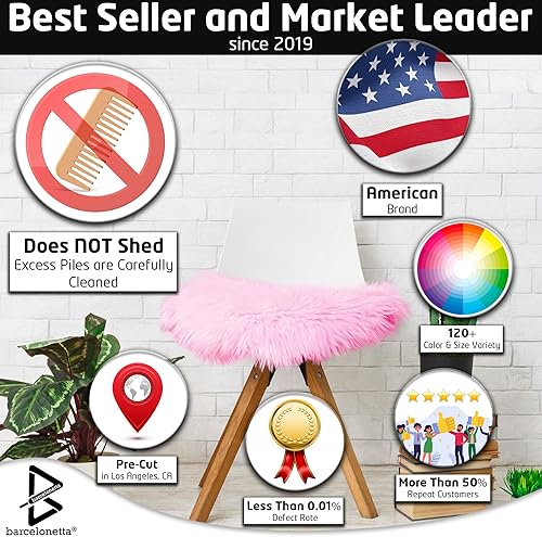 Miniatura 7 de Peluca Barcelonetta de cabello sintético de media yarda, 18 x 60 pulgadas, suministro para artesanías, disfraz y decoración