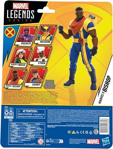 Miniatura 3 de Marvel Legends Series Bishop, X-Men '97 Figuras de acción coleccionables de 6 pulgadas