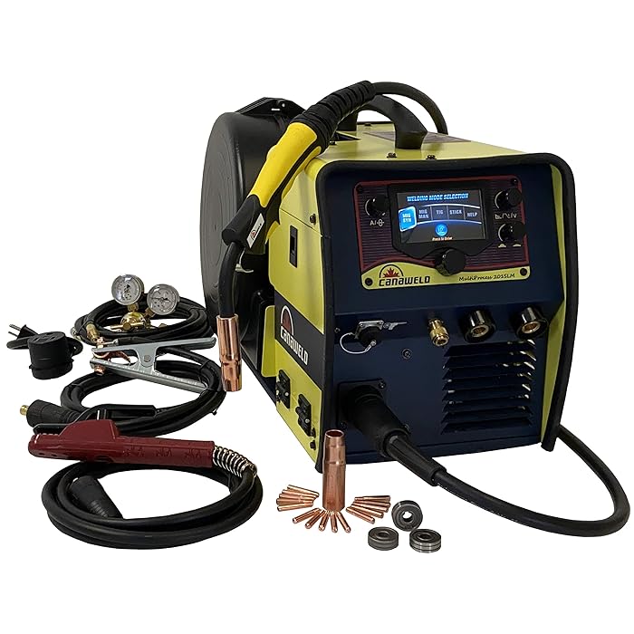 Buy CANAWELD MIG TIG Stick Welder MADE IN CANADA Multi Process 201 SLM