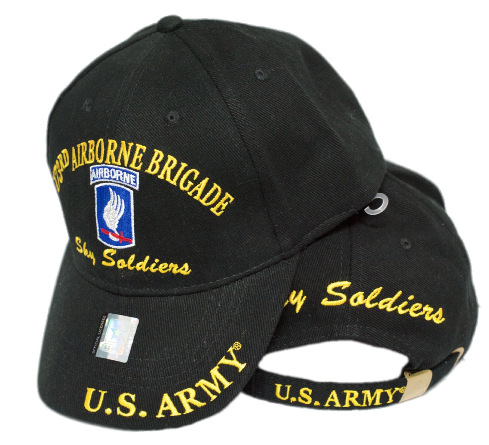 MoonUS Army 173RD Airborne Brigade Sky Soliders Embroidered Hat Cap Premium Quality Dad Hat For Men Women