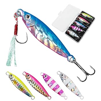 メタルジグ７５０ｇ３０．８ｃｍ ７色７本セット　新品　送料無料 Amazon.co.jp: 【Amazon.co.jp限定】ジージーエヌ ジグ ルアー