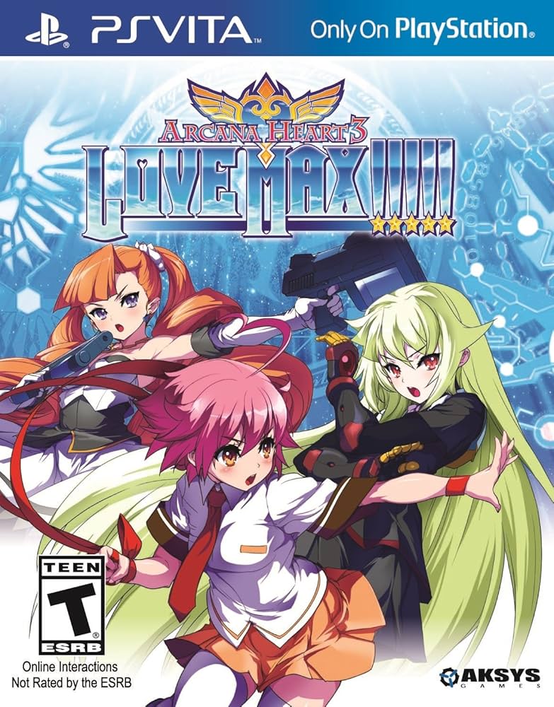 PlayStation Vita - アルカナハート3 ラブマックス ARCANA HEART 3 LOVE MAX Amazon.com: Arcana Heart 3: LOVE MAX!!!!! - PlayStation Vita