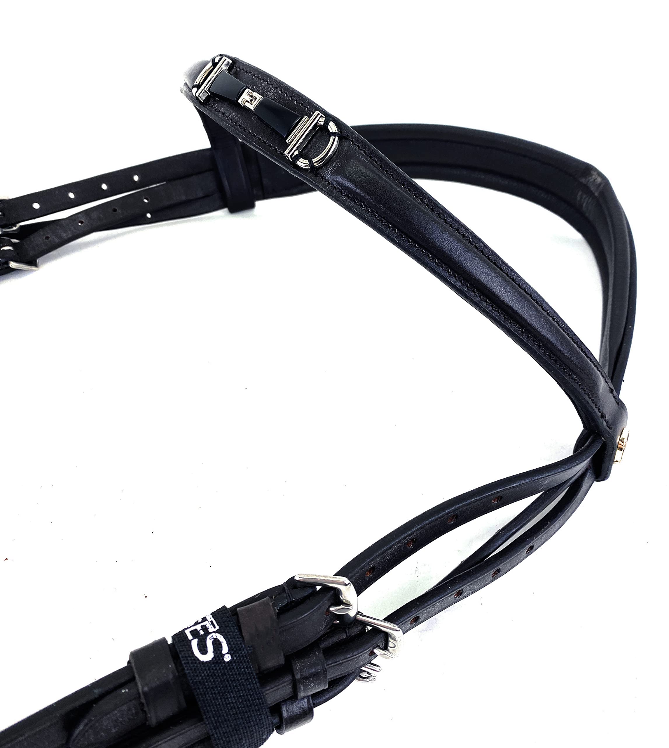 Horses Briglia Cuoio Snaffle, Briglia di qualità, Finimento Indispensabile per la Conduzione del Cavallo