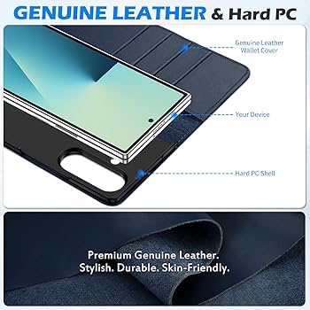Amazon.com: SHIELDON Wallet Case for Galaxy Z Fold7 8.0