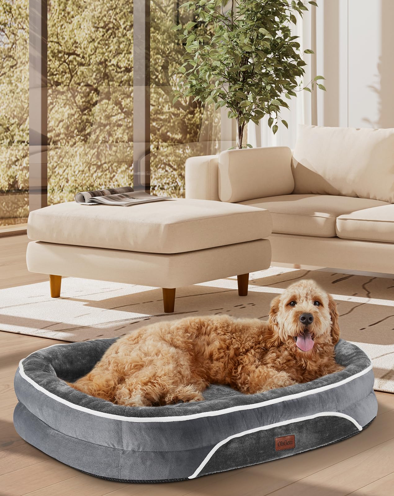 Ohgeni Orthopedic Big Dog Couch Pet Sofa Xl Sized Cat Desertcart