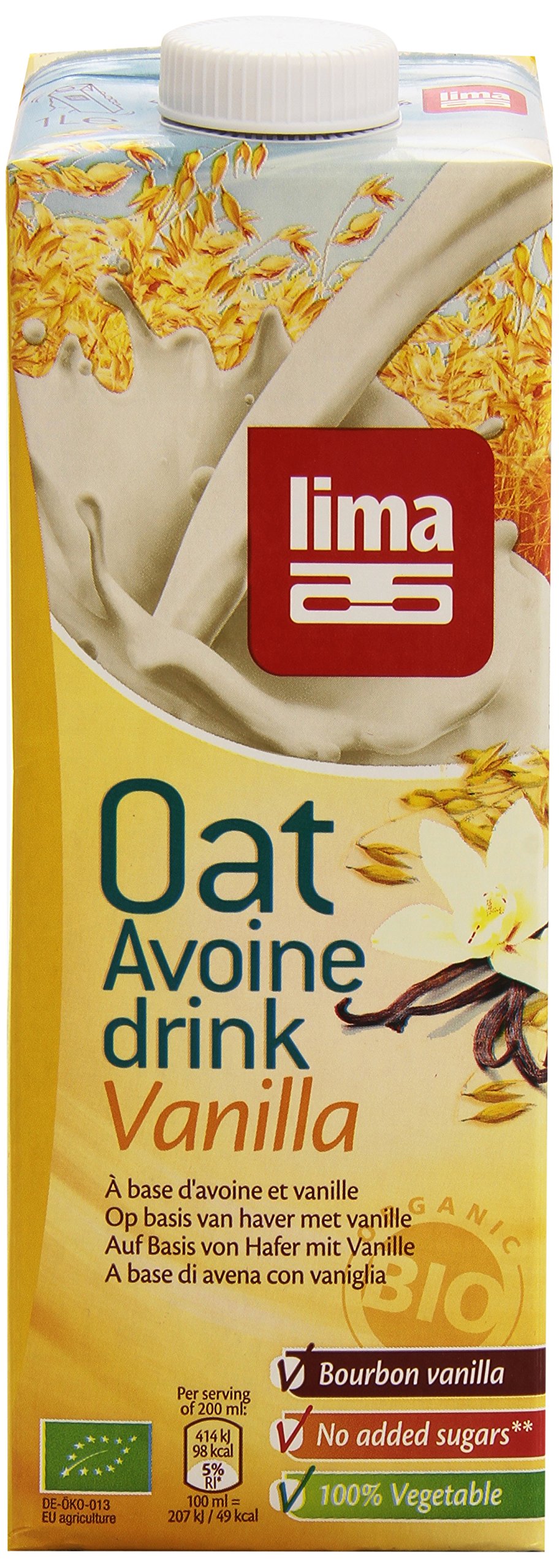 LIMA Boisson d'avoine à la vanille 1L BIO -