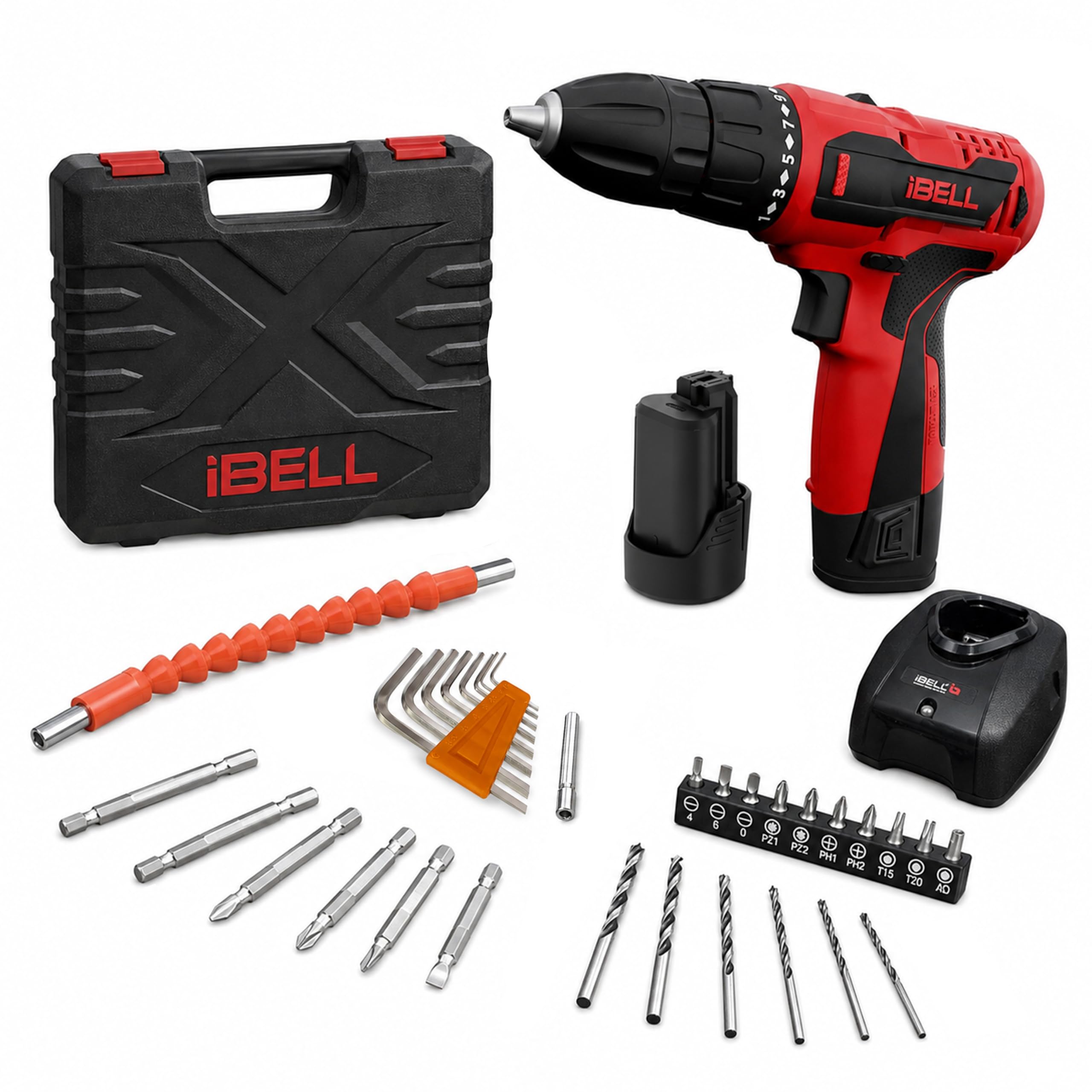 IBELL 12V Cordless Drill CD12-74 - Image 1