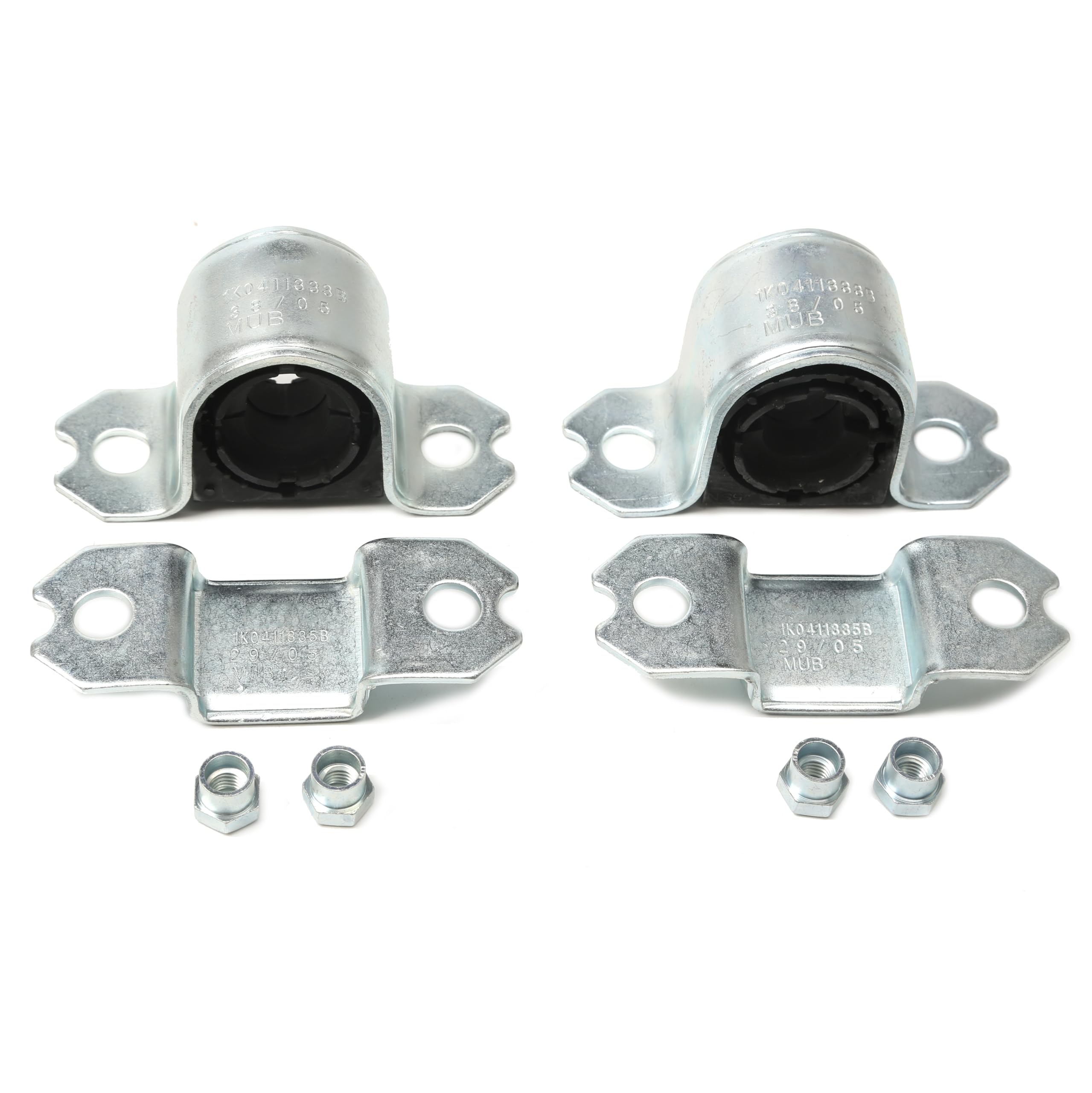 Photo 1 of Bstfulx 3C0411303AA 1K0411314P Front Left & Right Stabilizer Bar Bushing Kit Compatible with 2006-2018 VW Passat Tiguan Audi Q3 Sportback