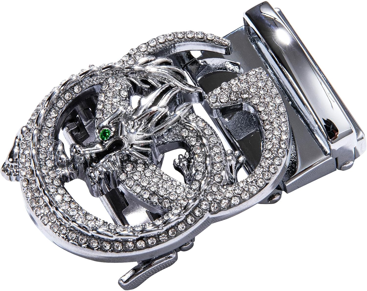 Dubulle Designer Mens Belts, Sliding Automatic Buckle Ratchet Dress Belt TOP Genuine Leather Strap Gifts - Image 3