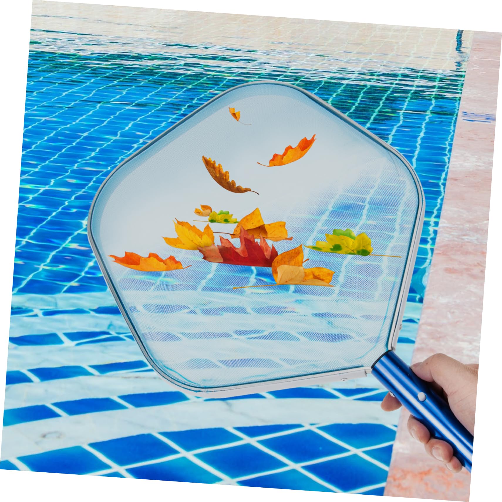 GALPADA Salvamento De Pool Encriptada Skimmer para Piscina Limpiador De Estanques De Aguas Profundas para Limpieza De y Piscinas