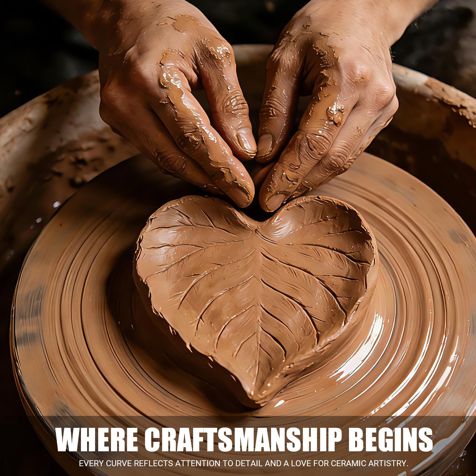 Cute Leaf Ceramic Spoon Rest, Keeps Counters Clean, for Stove Top and Kitchen Counter, Decorative Green Spoon Holder, Kitchen Decor Gift