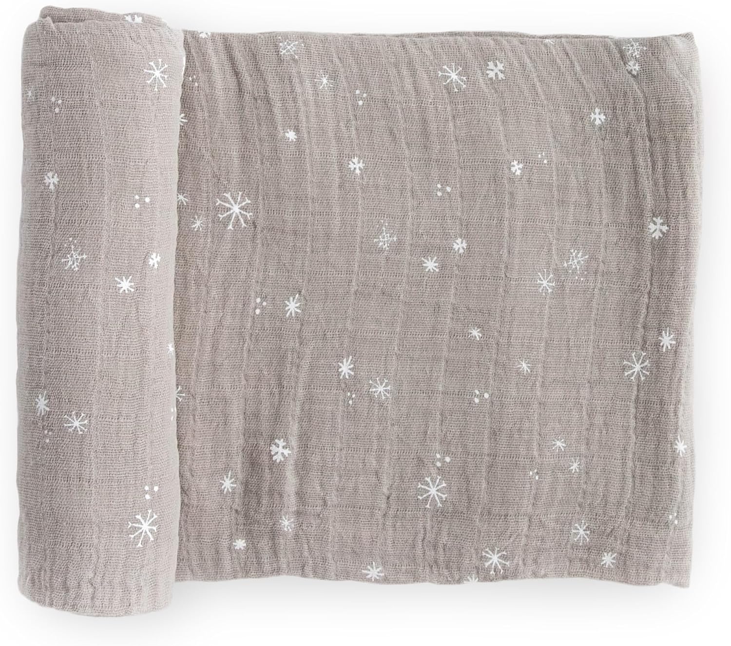 Little Unicorn Premium Cotton Swaddle Baby Blanket | Breathable Fabric | for swaddling, Play, Nursing & More (Bats)