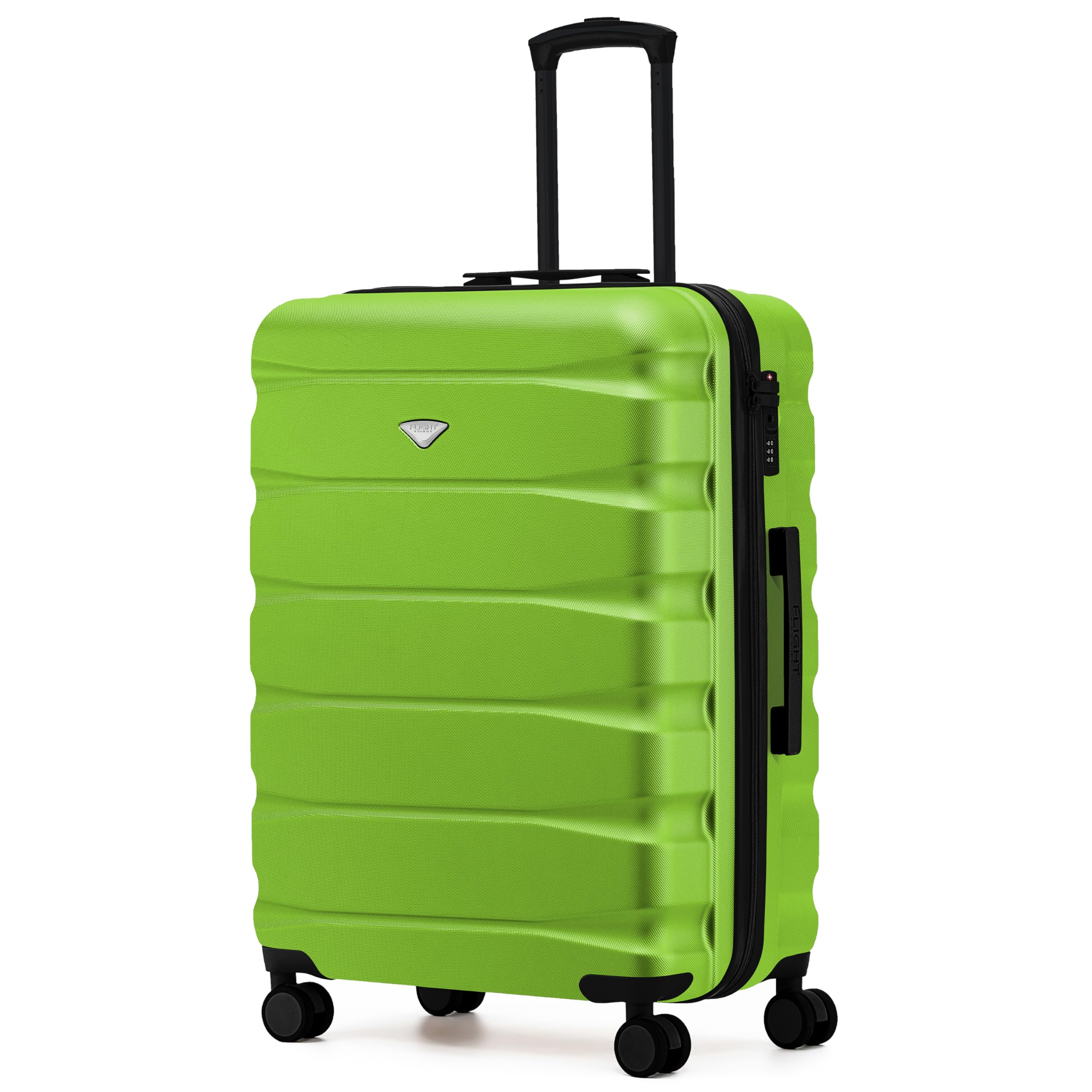 Flight Knight Underseat Cabin Suitcase 45x36x20cm | Free Hand Luggage for EasyJet & Wizz Air | Lightweight ABS Hard Shell with 8 Silent-Glide Spinner Wheels | Max Space Travel Bag — view 156