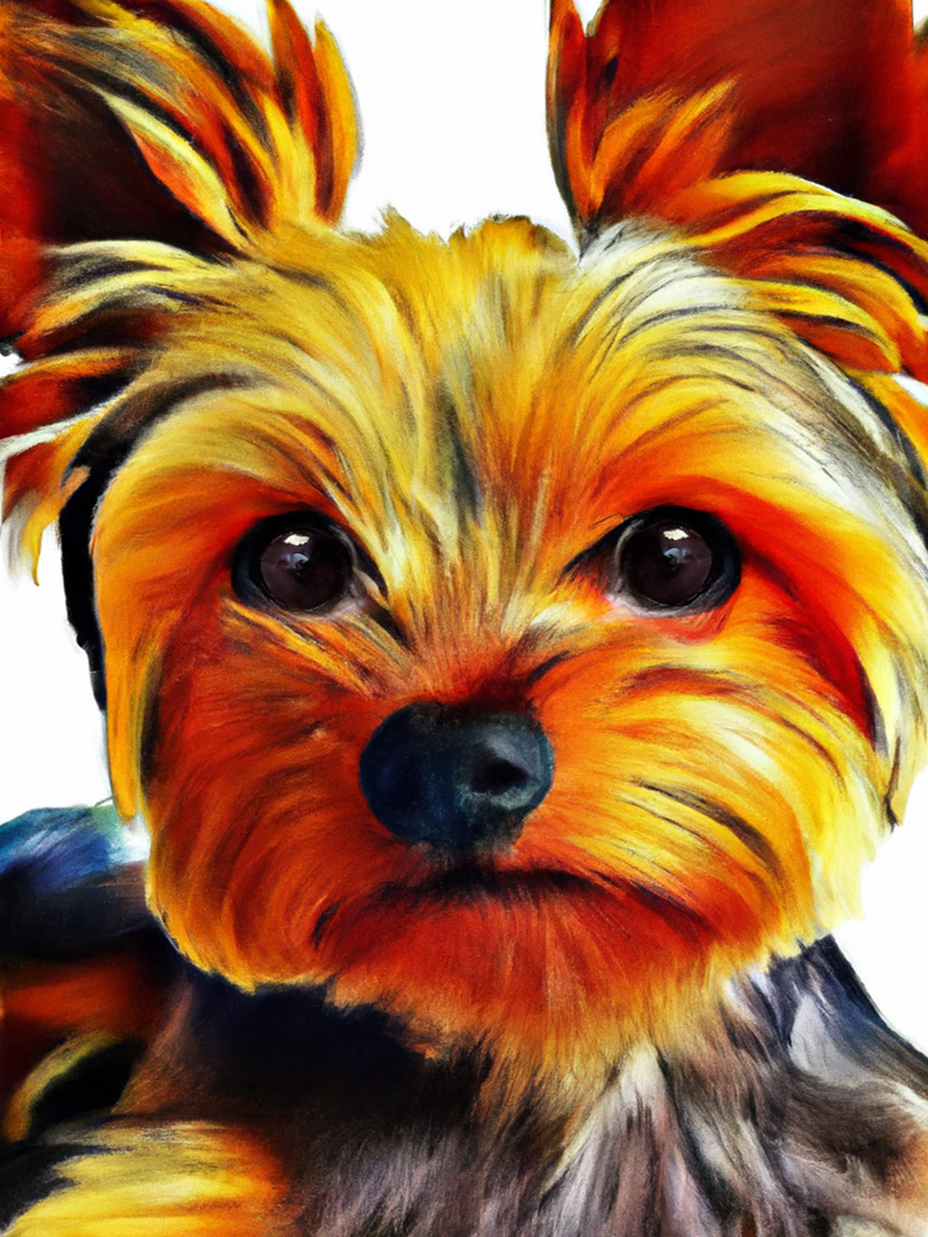VAIIEYO 5D Diamond Painting Kit Completo – Cane, 30x40 Cm – Fai Da Te Con Strass, Tela Adesiva E Strumenti Inclusi