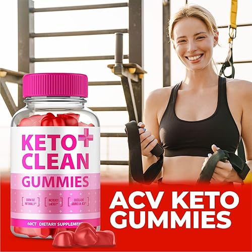 Miniatura 3 de Paquete de 5 gomitas Keto Clean  Fórmula avanzada vegana Keto Gummies Keto Clean Plus ACV gomitas limpias con vinagre de sidra de manzana, jugo de