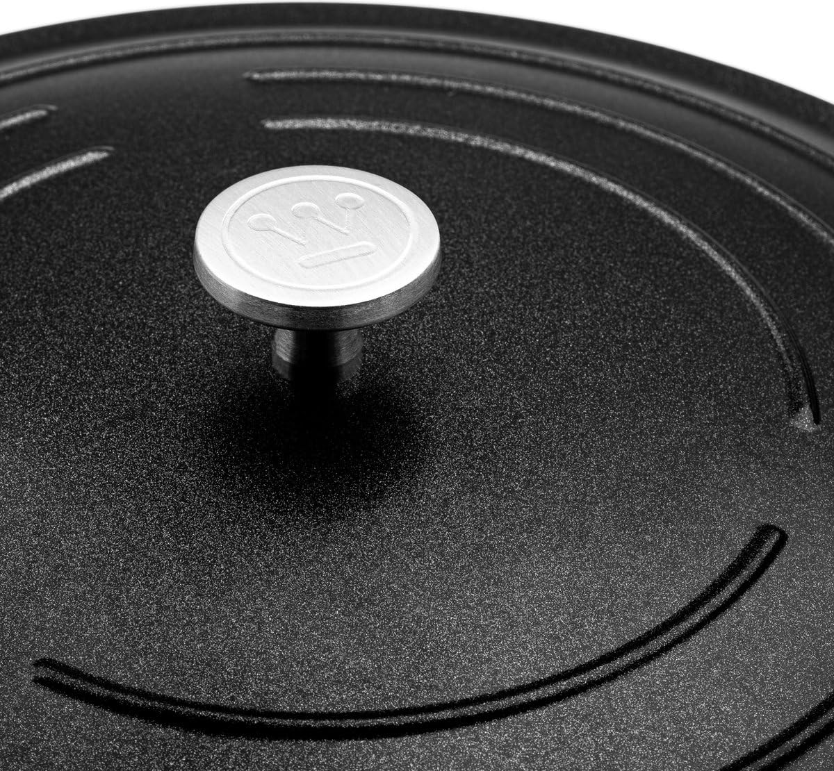 Westinghouse Performance Series Tegame Induzione - Padelle Antiaderente 32cm - Alluminio Pressofuso - Adatto a Tutti i Tipi di Fornelli e Forno - con Manico Morbido al Tatto Acciaio Inox - Nero