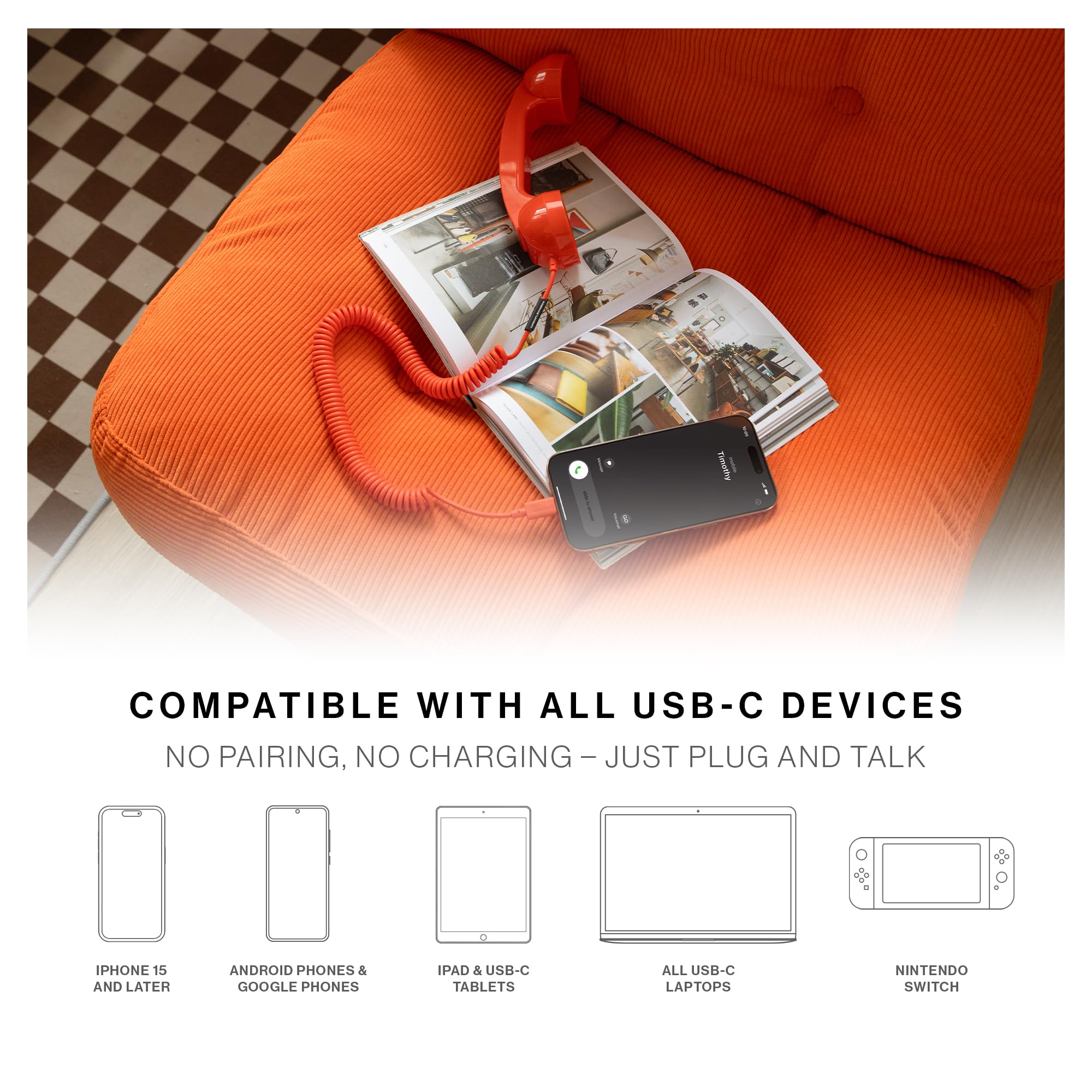 Amazon | Native Union Pop Phone – ネイティブユニオンマイク