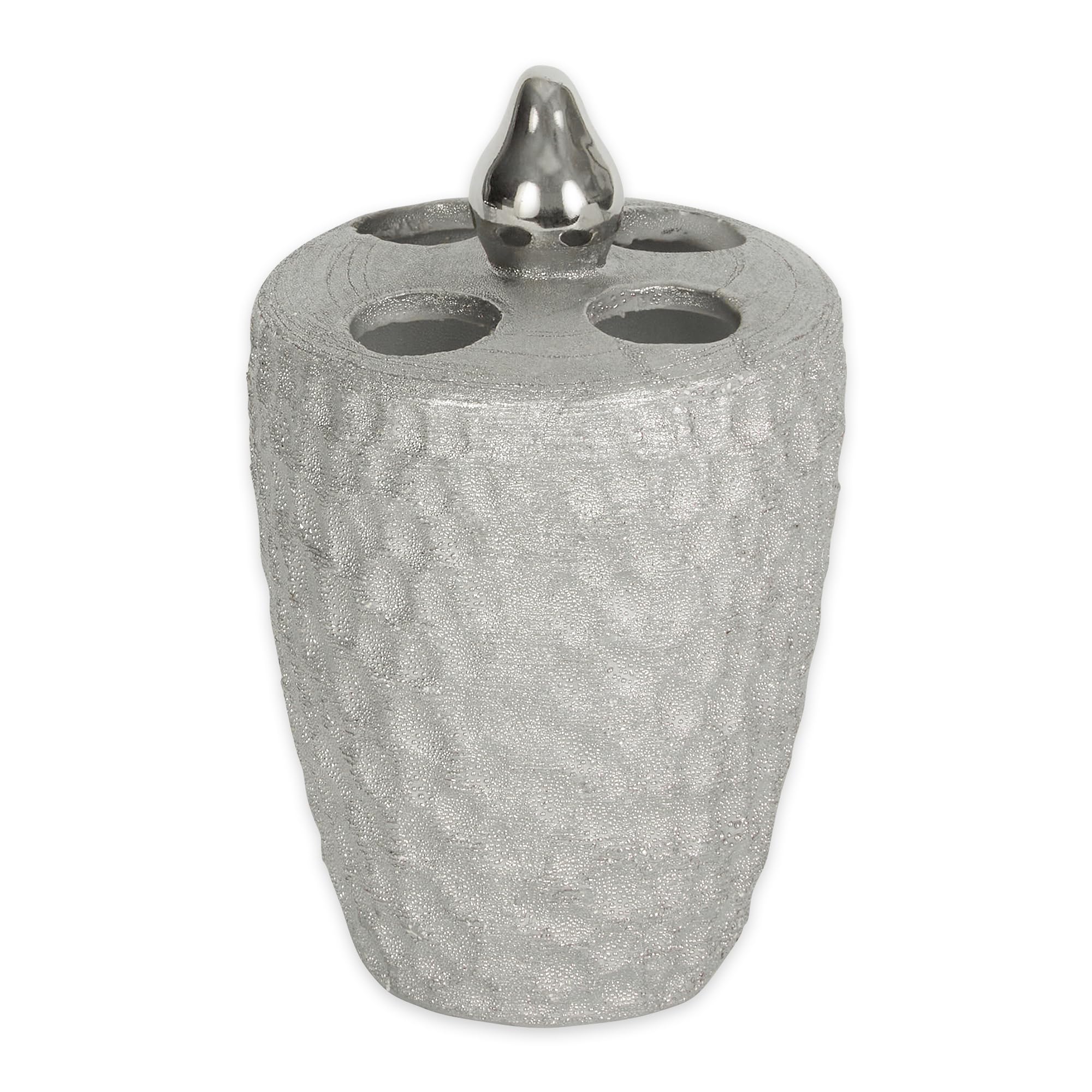 Tom młotkowany srebrny zestaw do kąpieli, porcelana, 8,6 cm x 8,6 cm x 18,7 cm