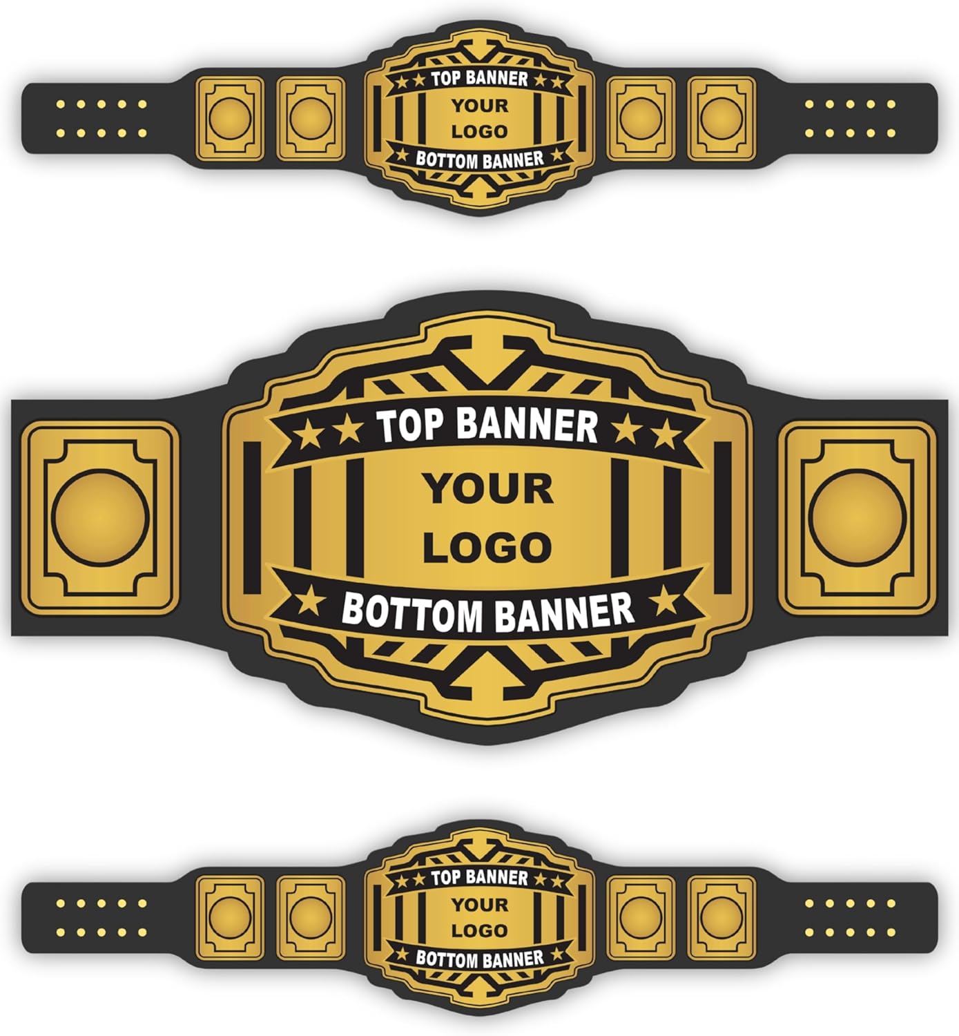 HANDSY Custom Championship Belt - Fully Personalized for All Sports