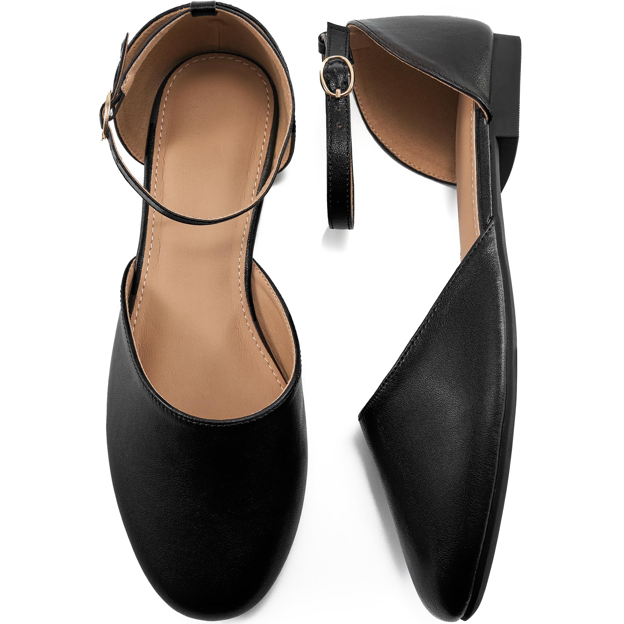 FUDYNMALC Womens Sandals Dressy Flats: 2026 Closed Toe Comfortable Flat Shoes Casual Walking Footwear for Wedding Summer Beach Travel