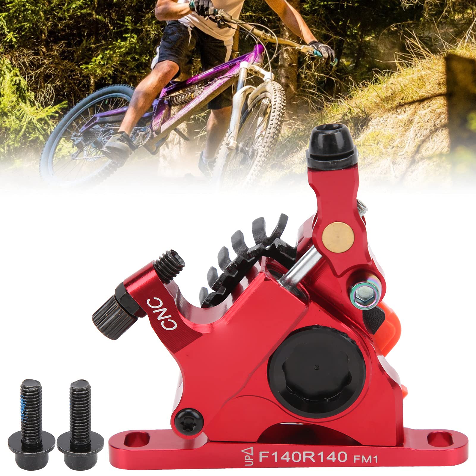 Mi. Xim – système de frein à disque hydraulique pour vélo, ligne de traction, frein à disque à huile avant et arrière (Frein à disque avant 140MM)