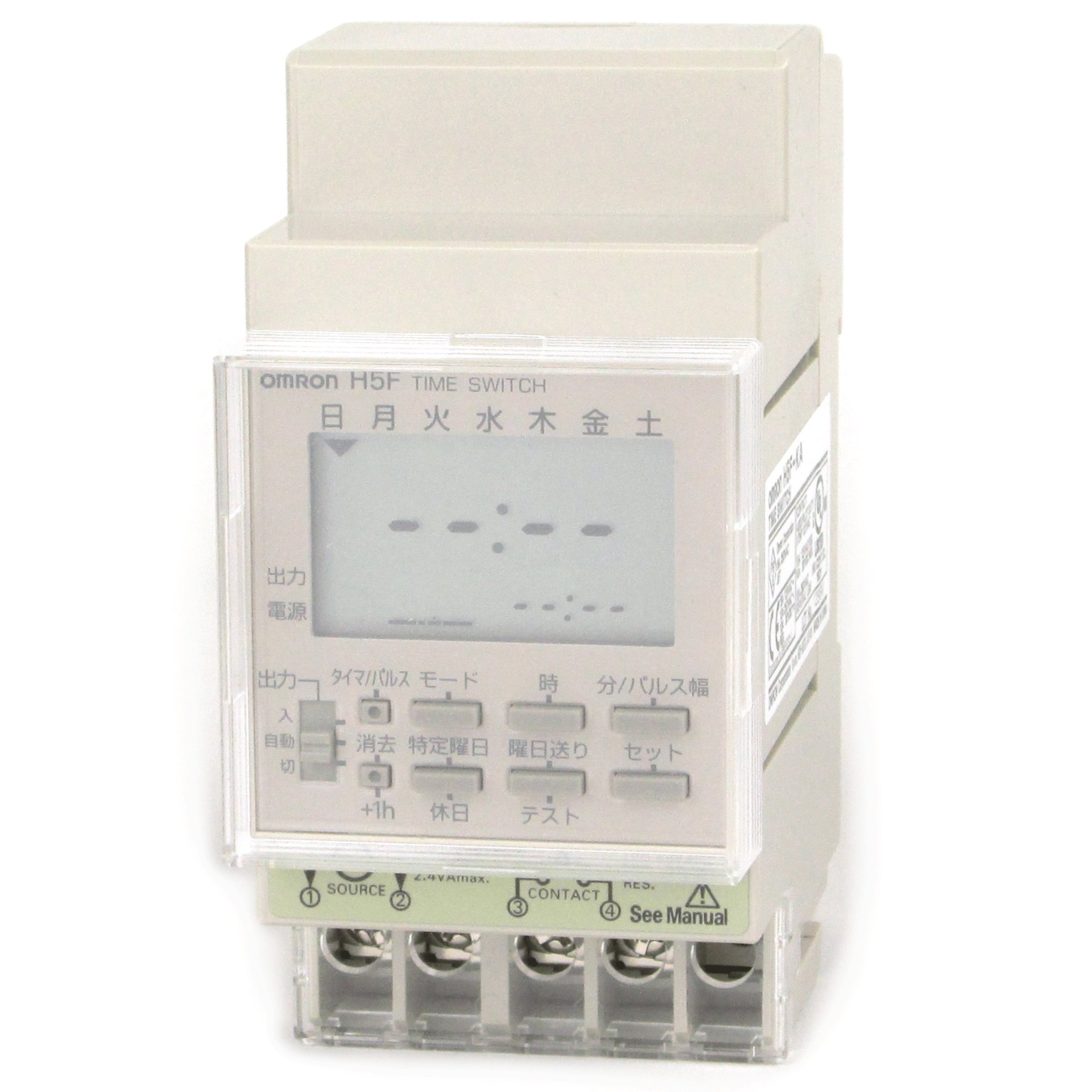 Amazon | オムロン(OMRON) H5F-KA (デジタル・デイリータイムスイッチ 