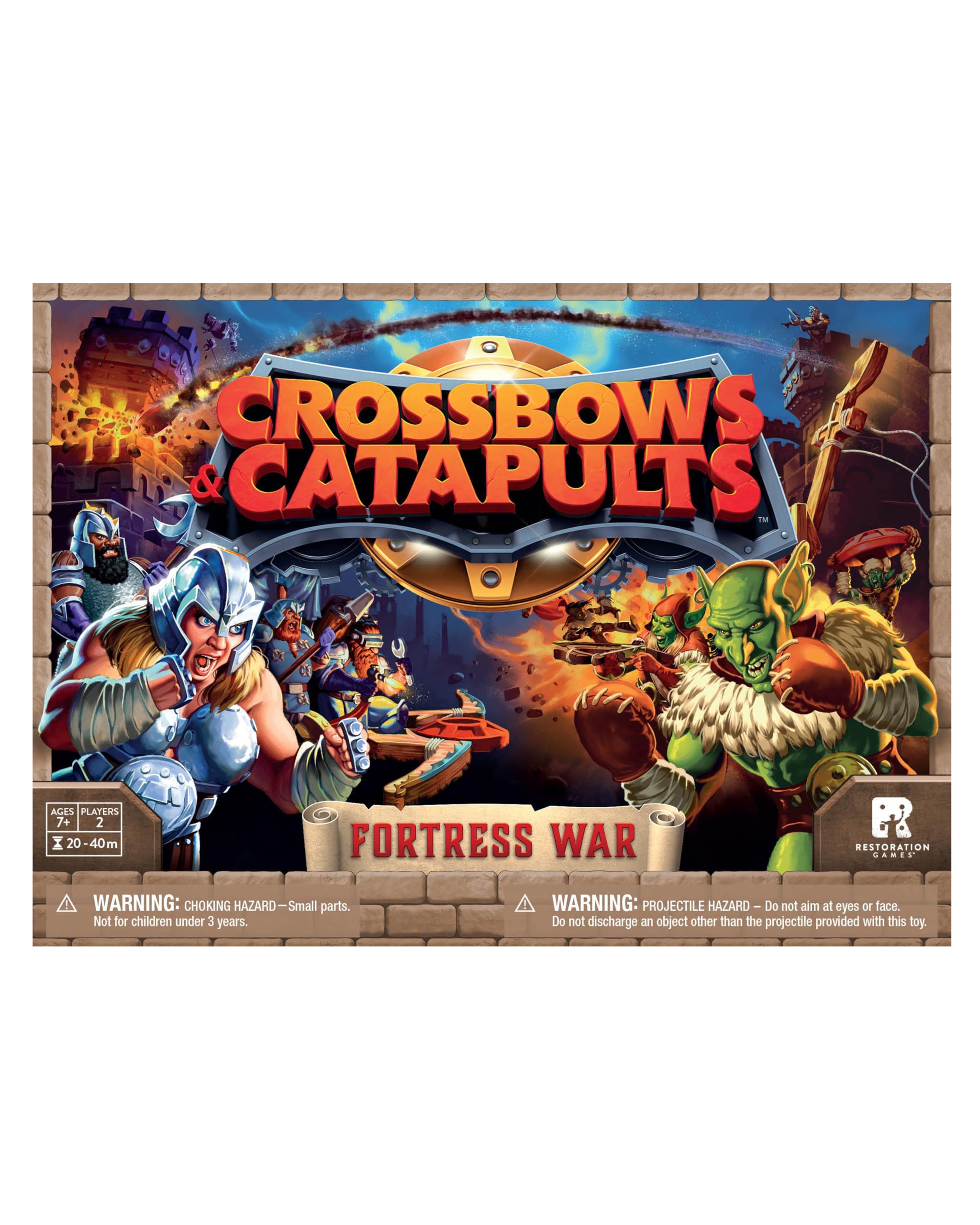 Amazon.com: Restoration Games Crossbows and Catapults Fortress War