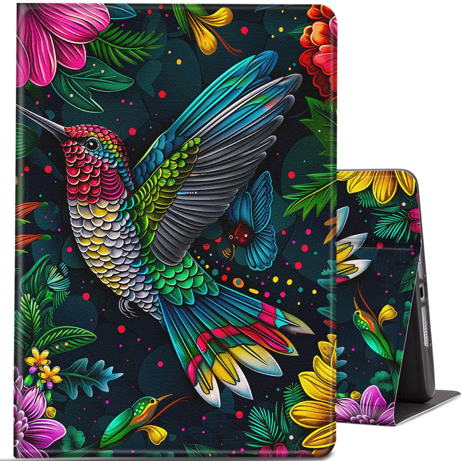 NLZQTTBD Case for Samsung Galaxy Tab A9+/ A9 Plus 11” 2023 Model (SM-X210/X216/X218) Adopt Premium Durable PU Leather Adjustable Stand Cover,with Auto