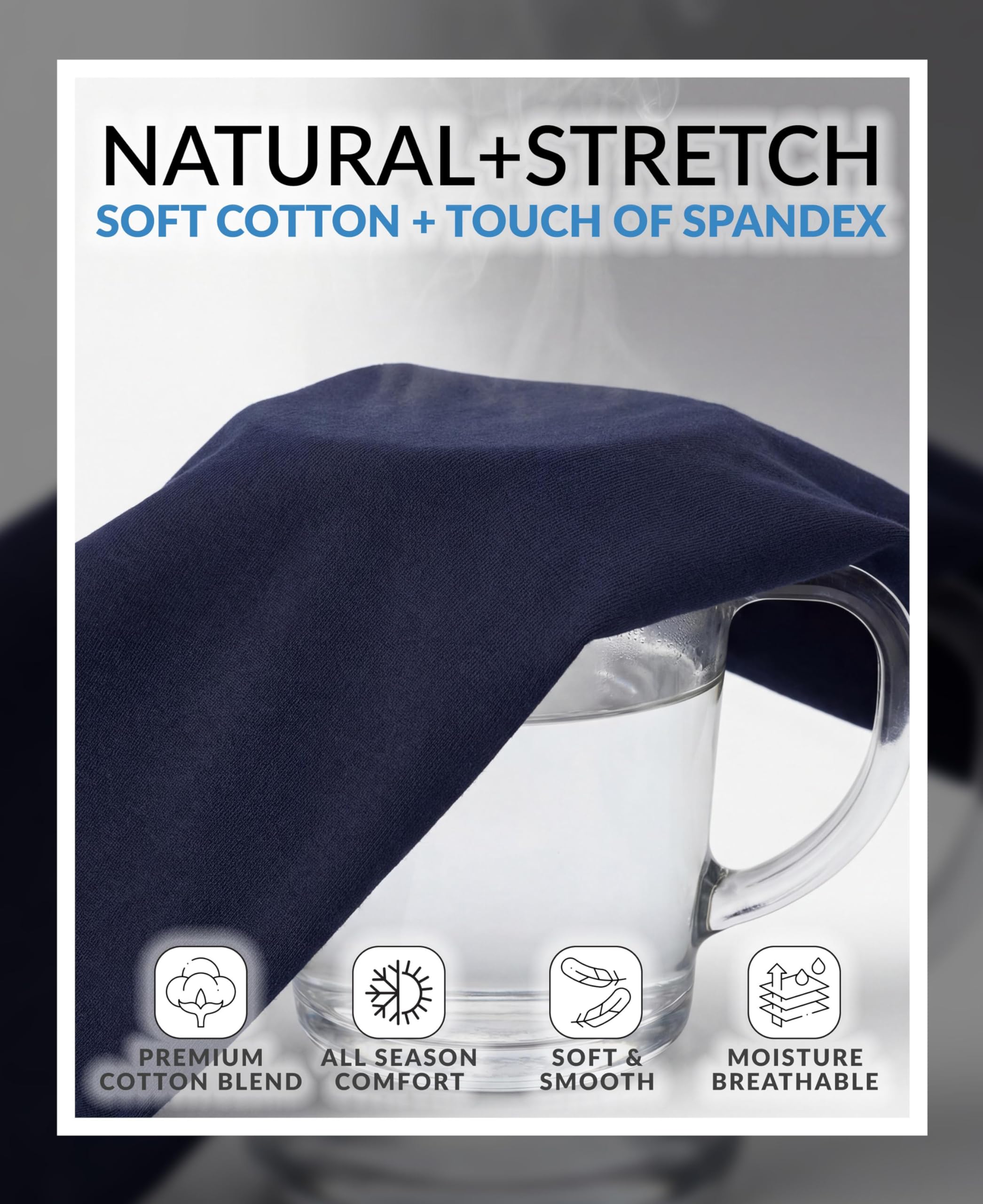 Sexy Basics Damen-T-Shirt, Baumwoll-Stretch, langärmelig, V-Ausschnitt, sportlich, legere und aktive Farben, Multipacks