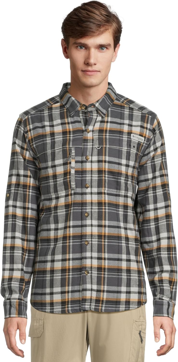 Columbia Mens Wild Cast Flannel Shirt